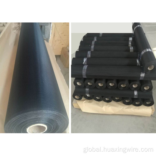 Black Coated Stainless Steel Mesh Filter stainless steel expoxy wire mesh Manufactory